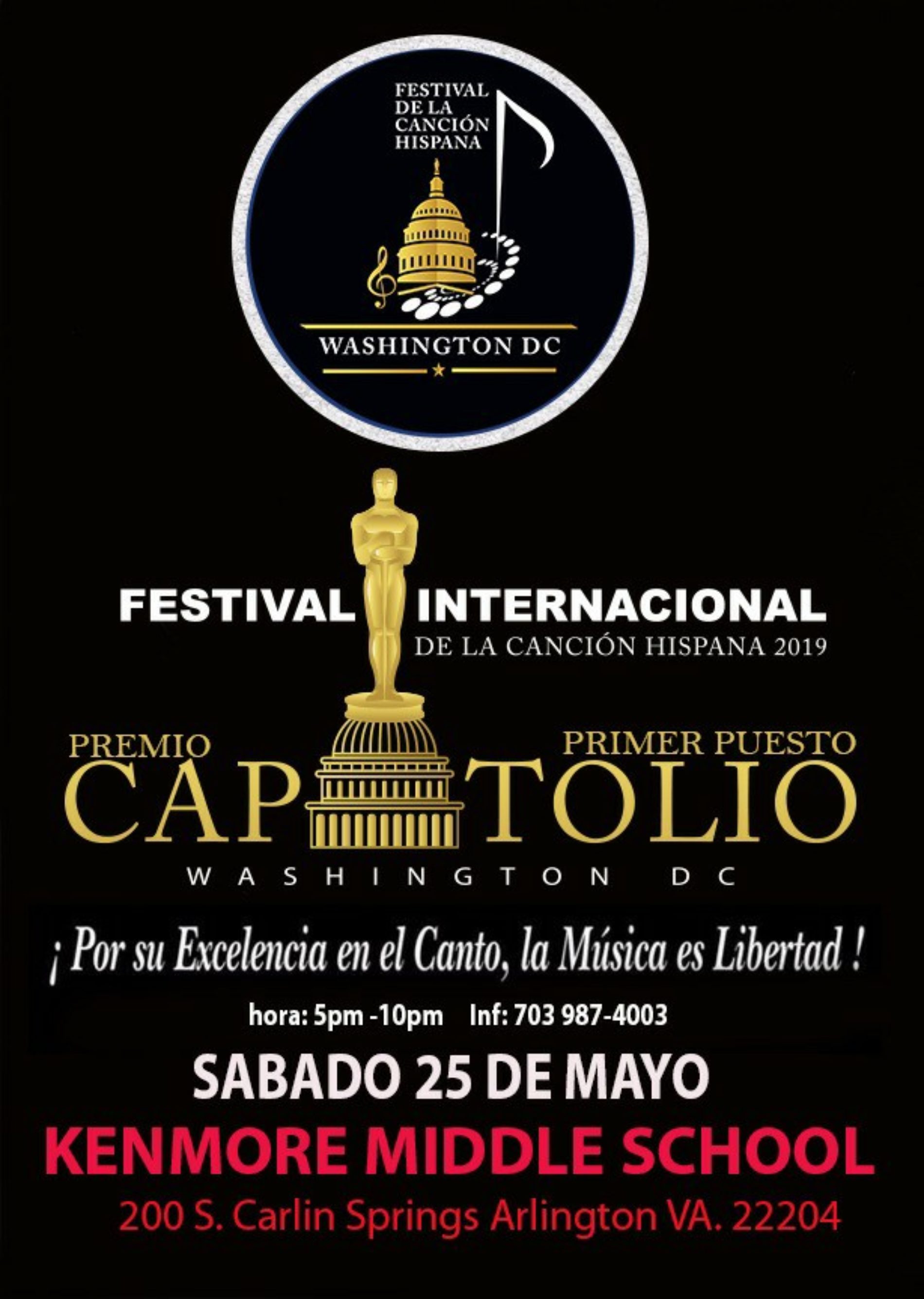 FESTIVAL INTERNACIONAL DE LA CANCIÓN HISPANA 2019
