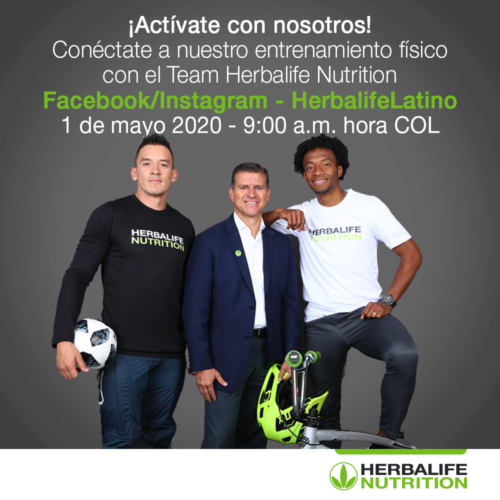 Actividad física en casa con Juan Guillermo Cuadrado, Carlos Mario Oquendo y Ricardo Henao