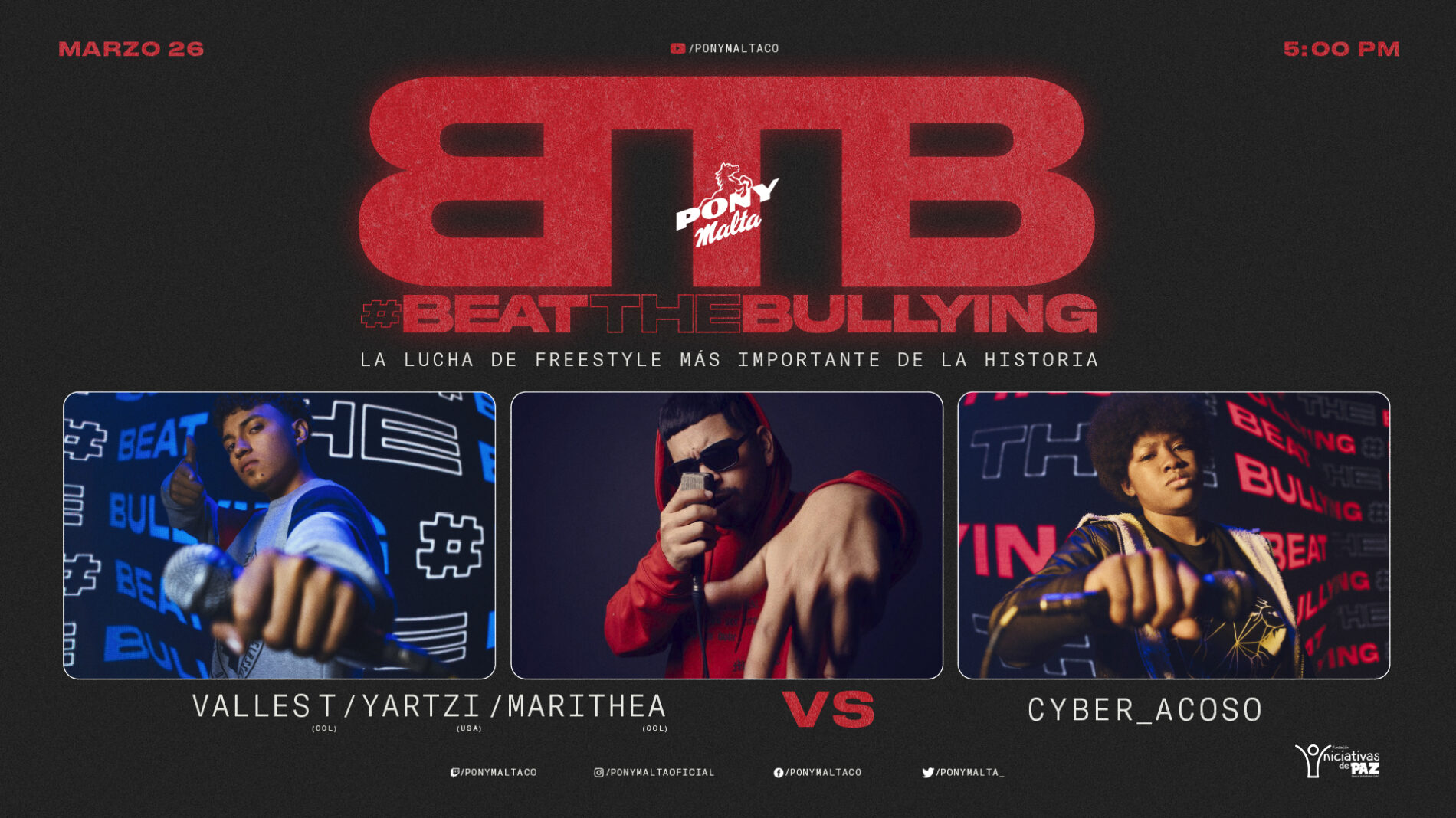 “Beat The Bullying”, la batalla de rap que busca frenar el acoso entre los jóvenes