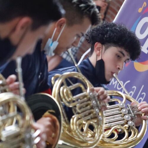 La Orquesta Filarmónica de Bogotá celebra el regreso de la presencialidad a los Centros Filarmónicos Escolares