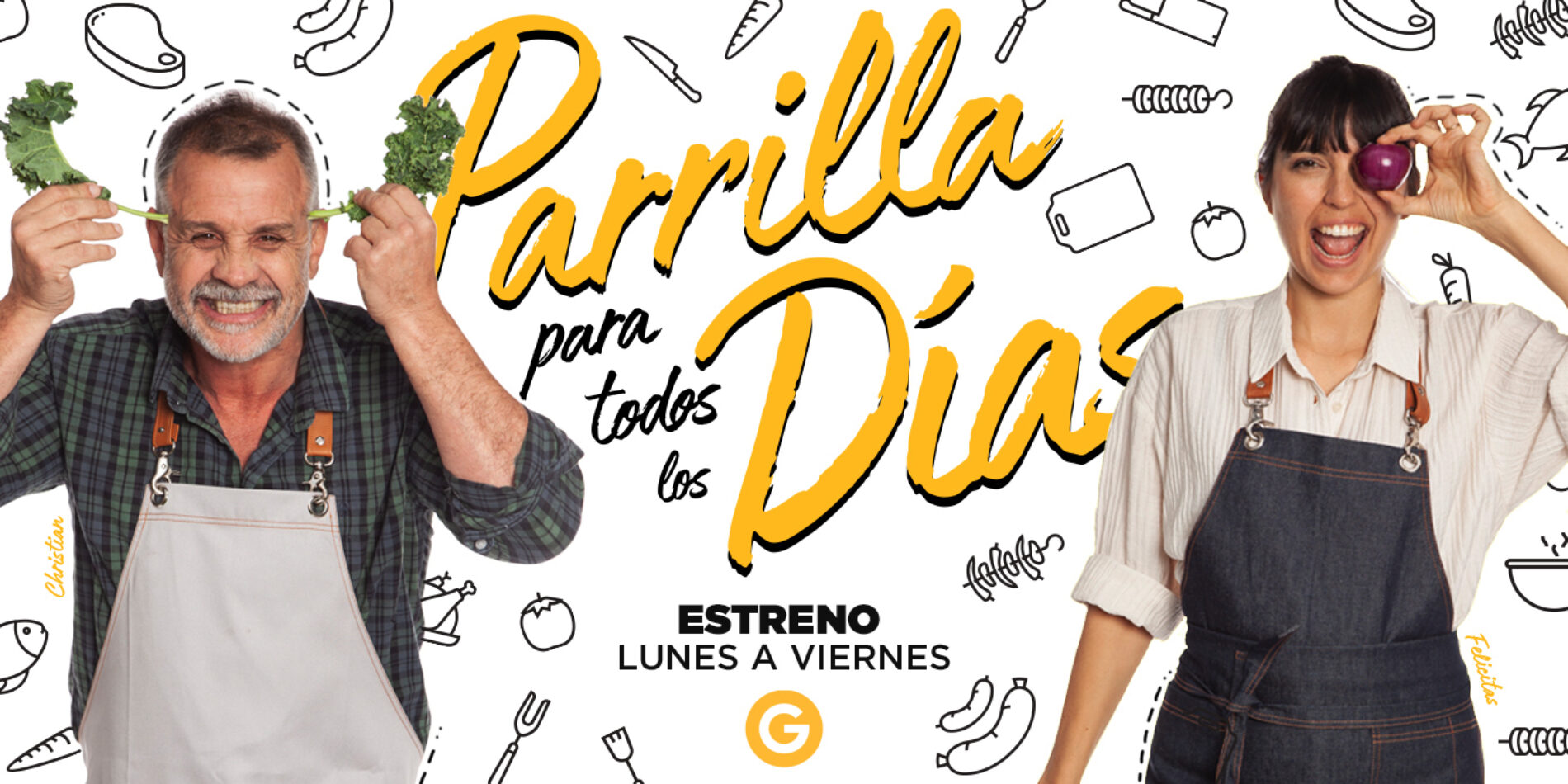Felicitas Pizarro y Christian Petersen unen su talento en la nueva serie de El Gourmet