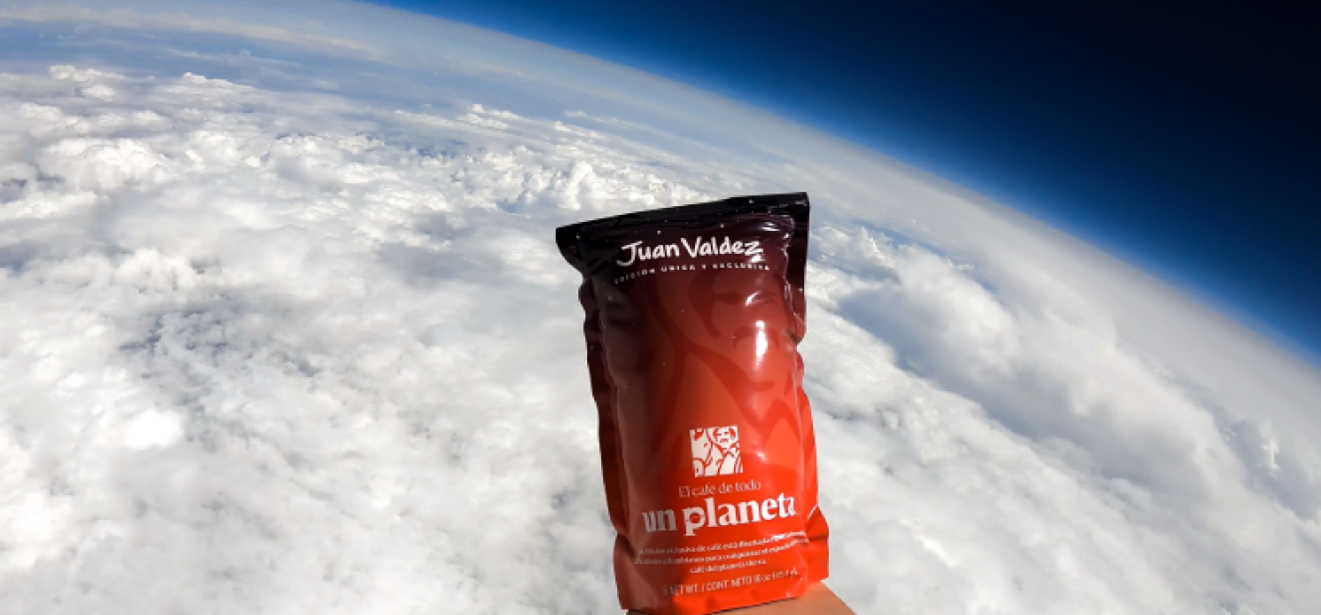 Histórico: Juan Valdez envía por primera vez café colombiano al espacio