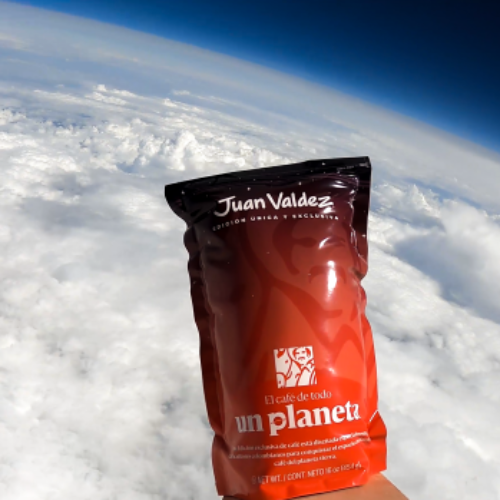 Histórico: Juan Valdez envía por primera vez café colombiano al espacio