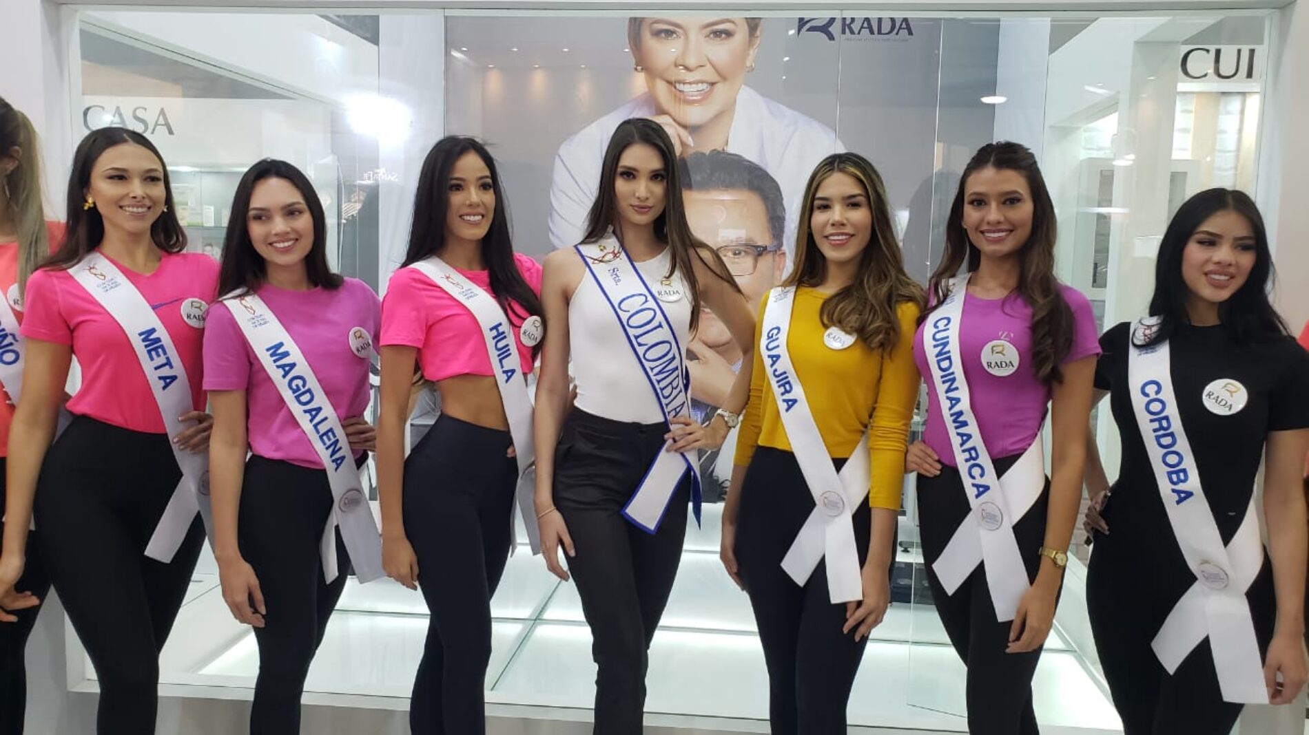 El Concurso Nacional de Belleza realizó la presentación de las candidatas a Señorita Colombia, en el marco de la feria Belleza  y Salud de Corferias