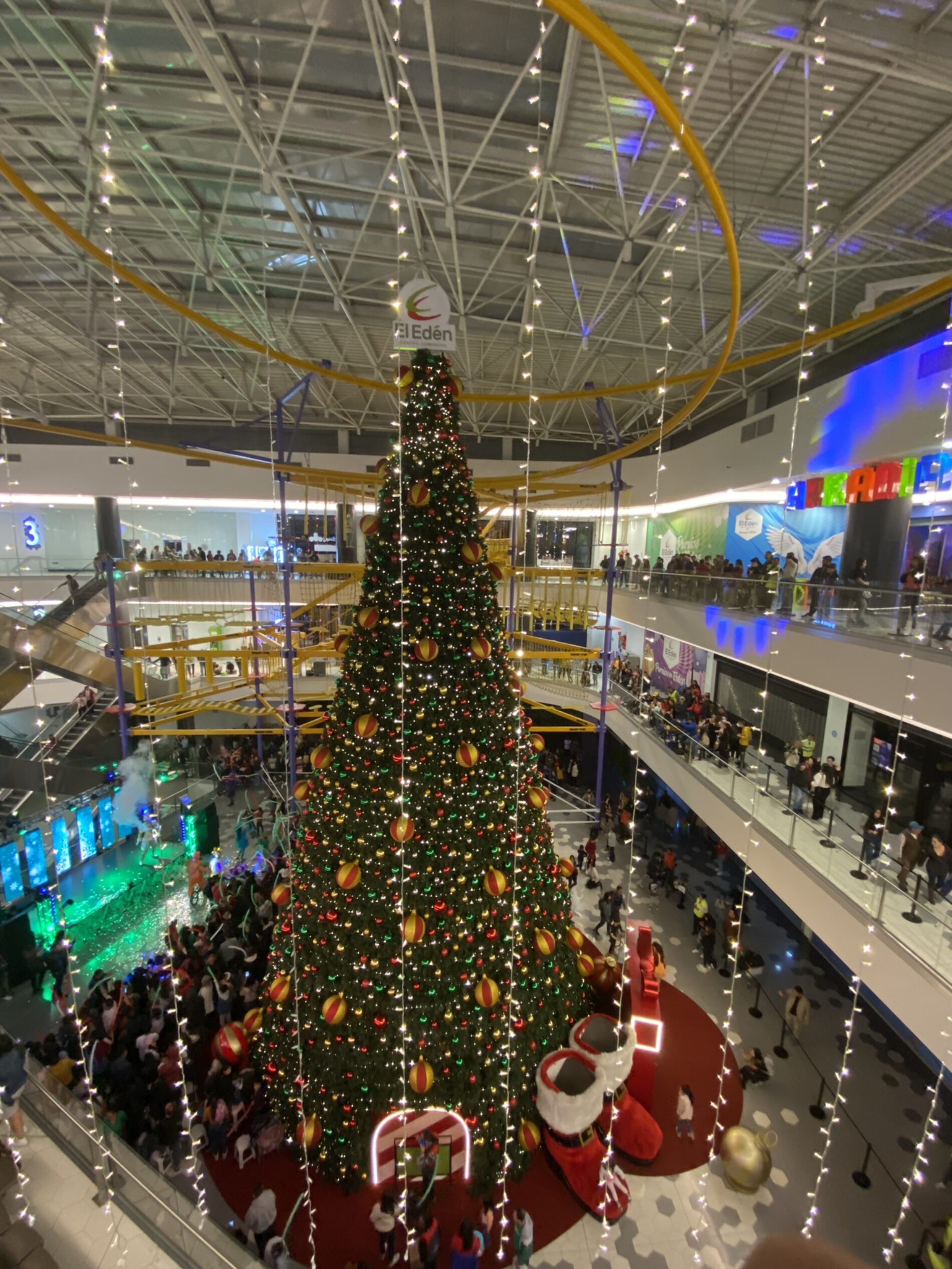 Una Navidad Inolvidable se vive en El Edén Centro Comercial