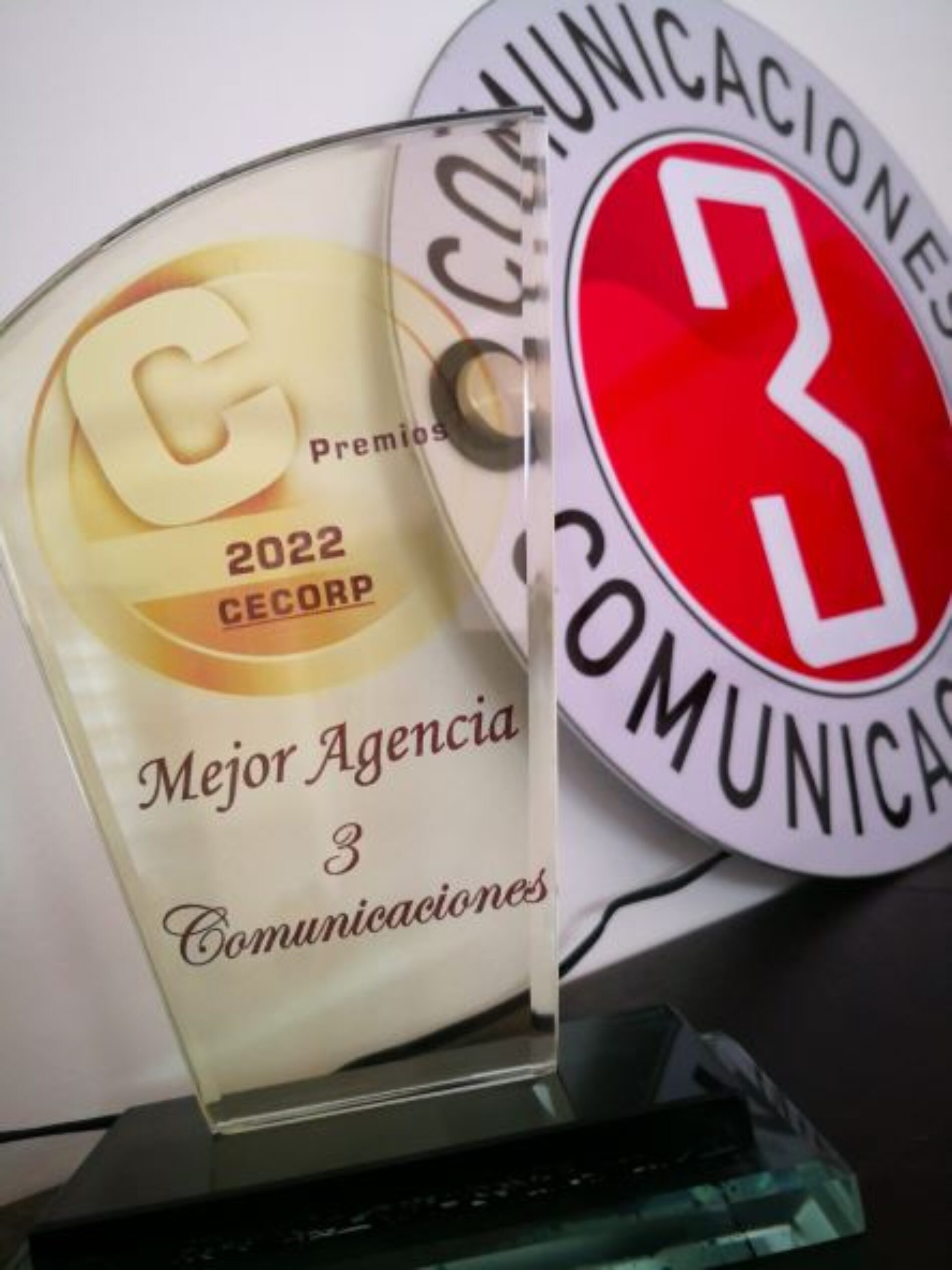 3comunicaciones: Mejor agencia Cecorp 2022