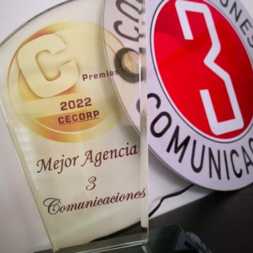 3comunicaciones: Mejor agencia Cecorp 2022