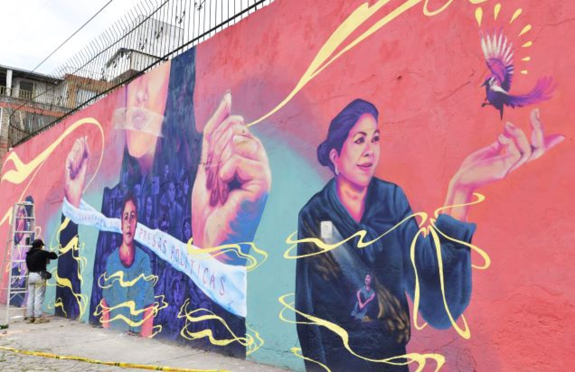 El arte mural se toma las calles para alzar la voz por las presas políticas de LATAM