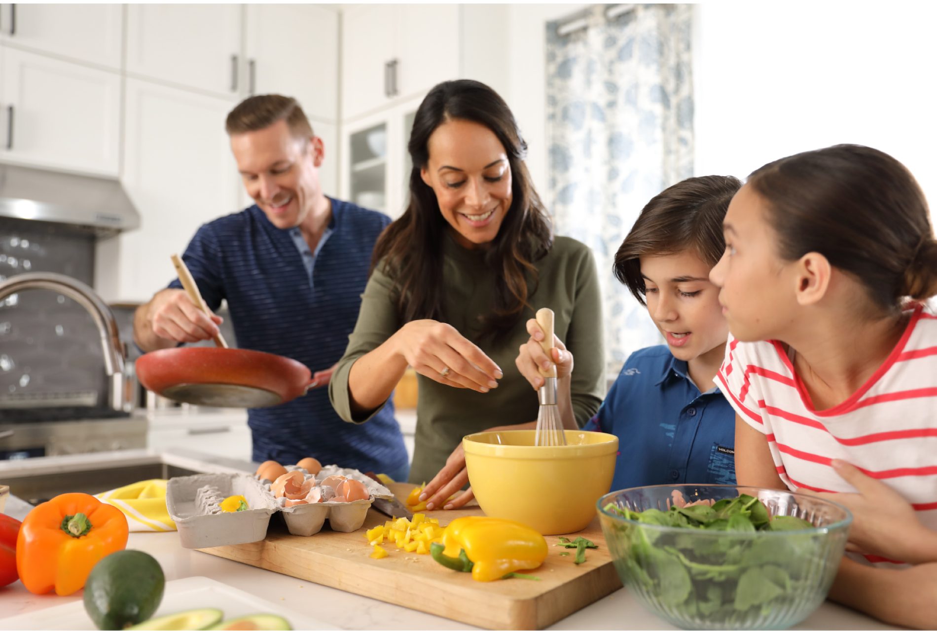 Comparte tiempo en familia mientras preparas deliciosas cenas