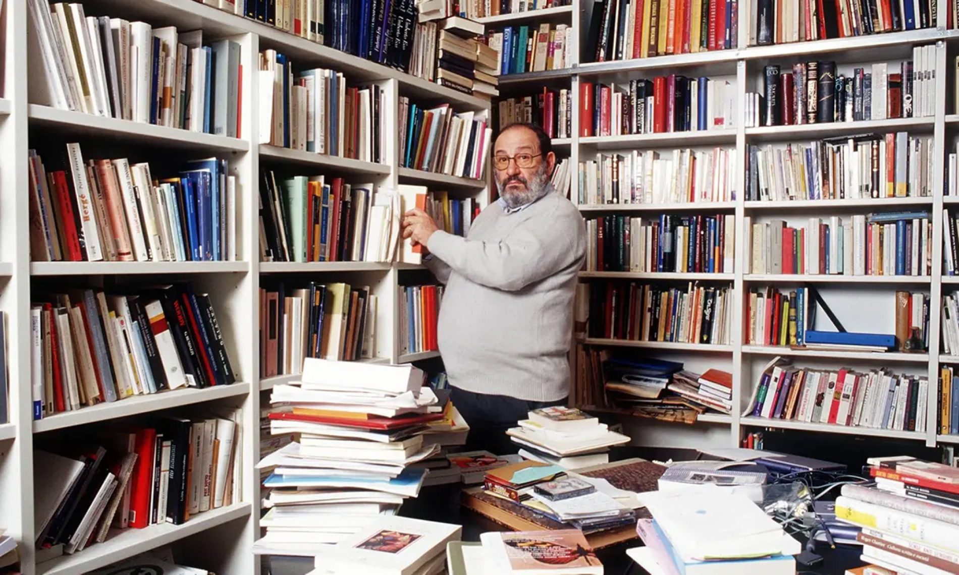 Descubre la biblioteca del mundo junto a Umberto Eco