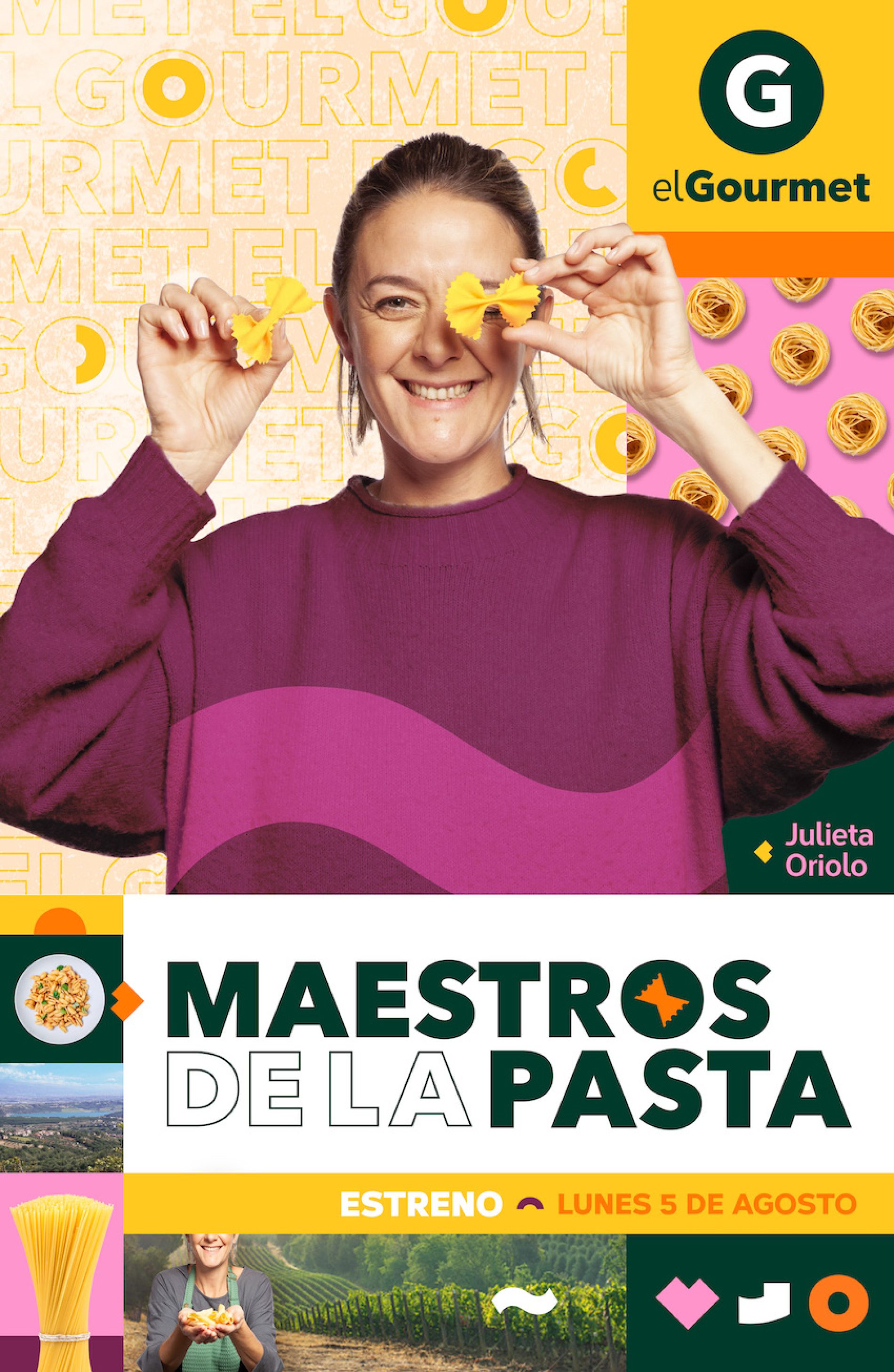 El programa “Maestros de la pasta” llega a Colombia este lunes