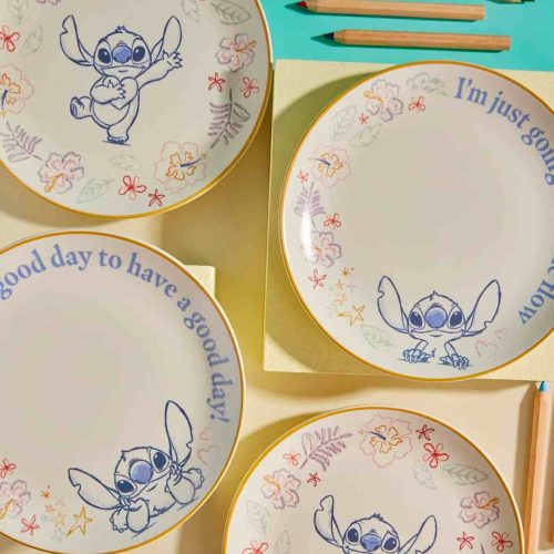 Stitch regresa al cine y también a la mesa con la nueva colección de vajillas inspirada en este clásico de Disney