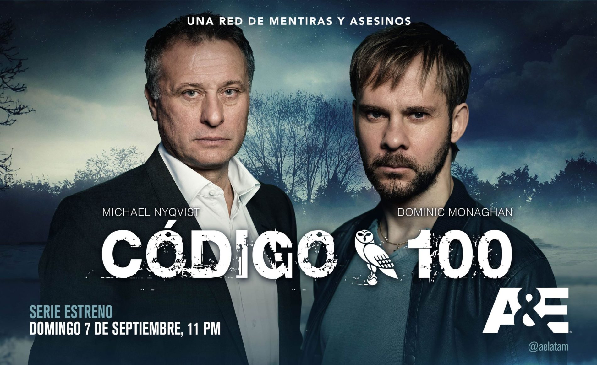 A&E ESTRENA EL IMPACTANTE DRAMA POLICIAL ”CÓDIGO 100”