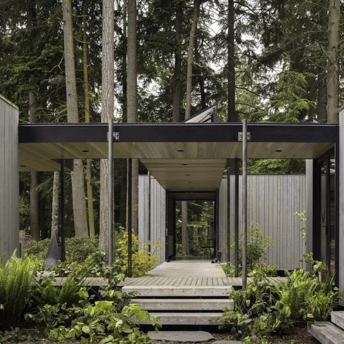 Whidbey Puzzle Prefab en Whidbey Island, Washington