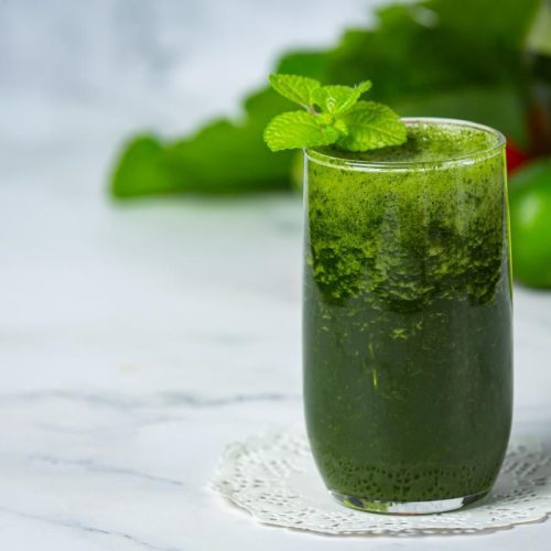 Batido verde: rico y saludable