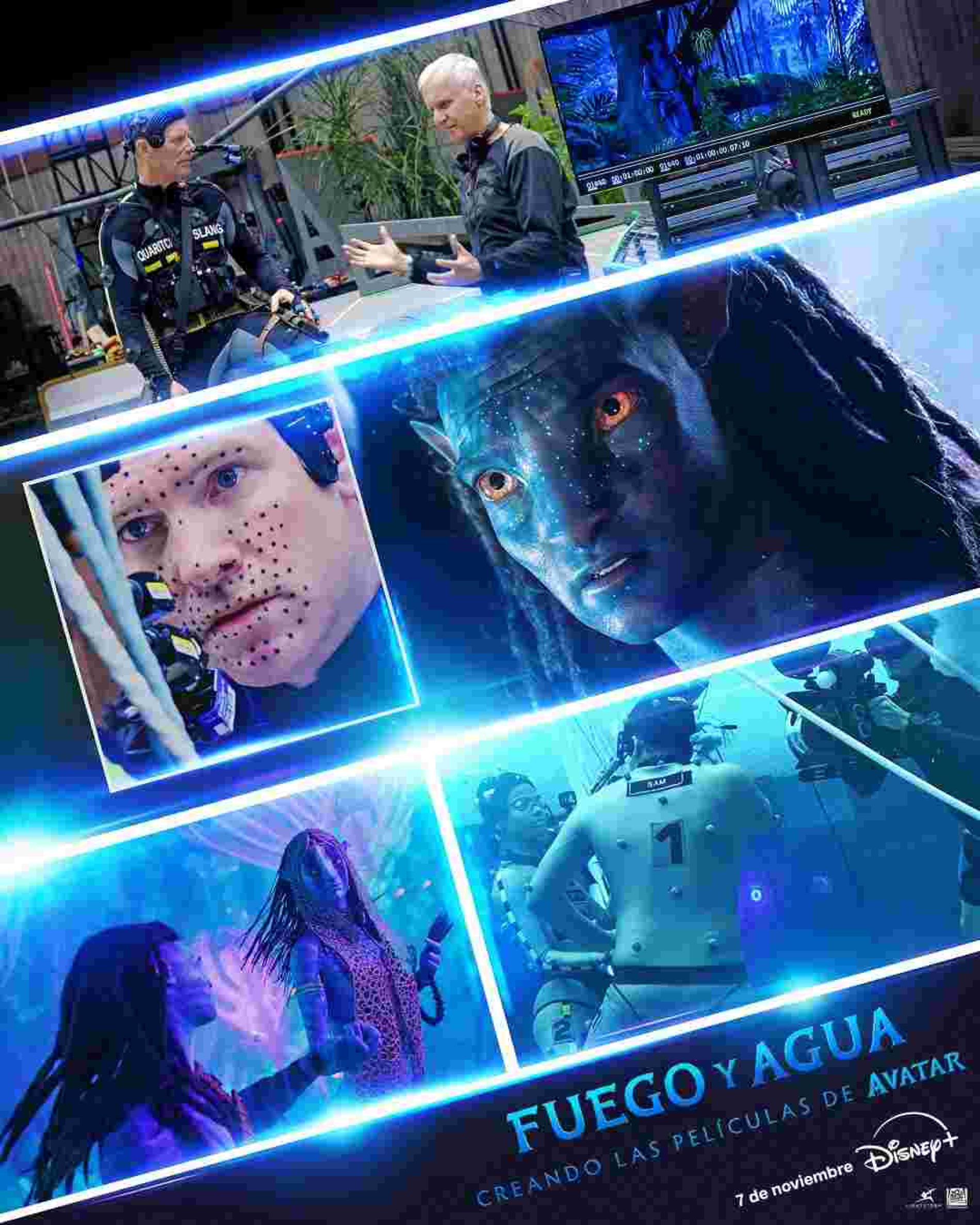 DOCUMENTAL FUEGO Y AGUA: CREANDO LAS PELÍCULAS DE AVATAR