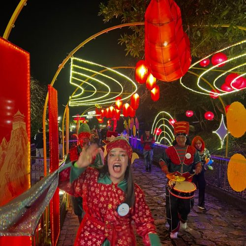 Las luces del mundo desde el Cerro de Monserrate