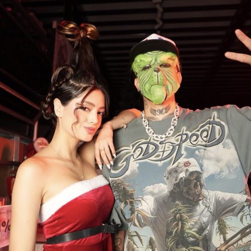 Influencer Pao Ruiz maquilla a Westcol con personajes navideños