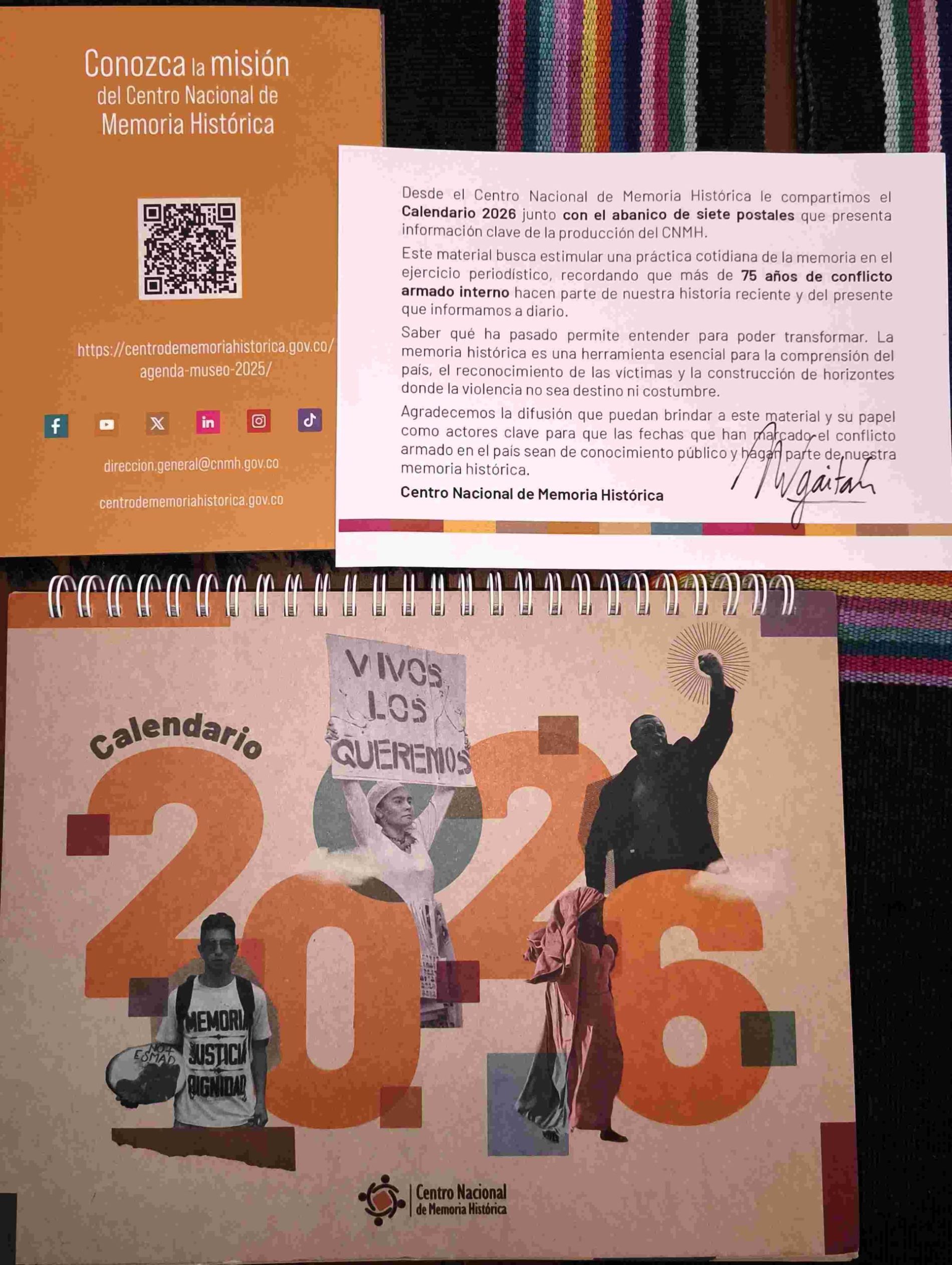 UN CALENDARIO QUE RECUERDA DÍA A DÍA LAS EFEMÉRIDES DEL CONFLICTO ARMADO EN COLOMBIA