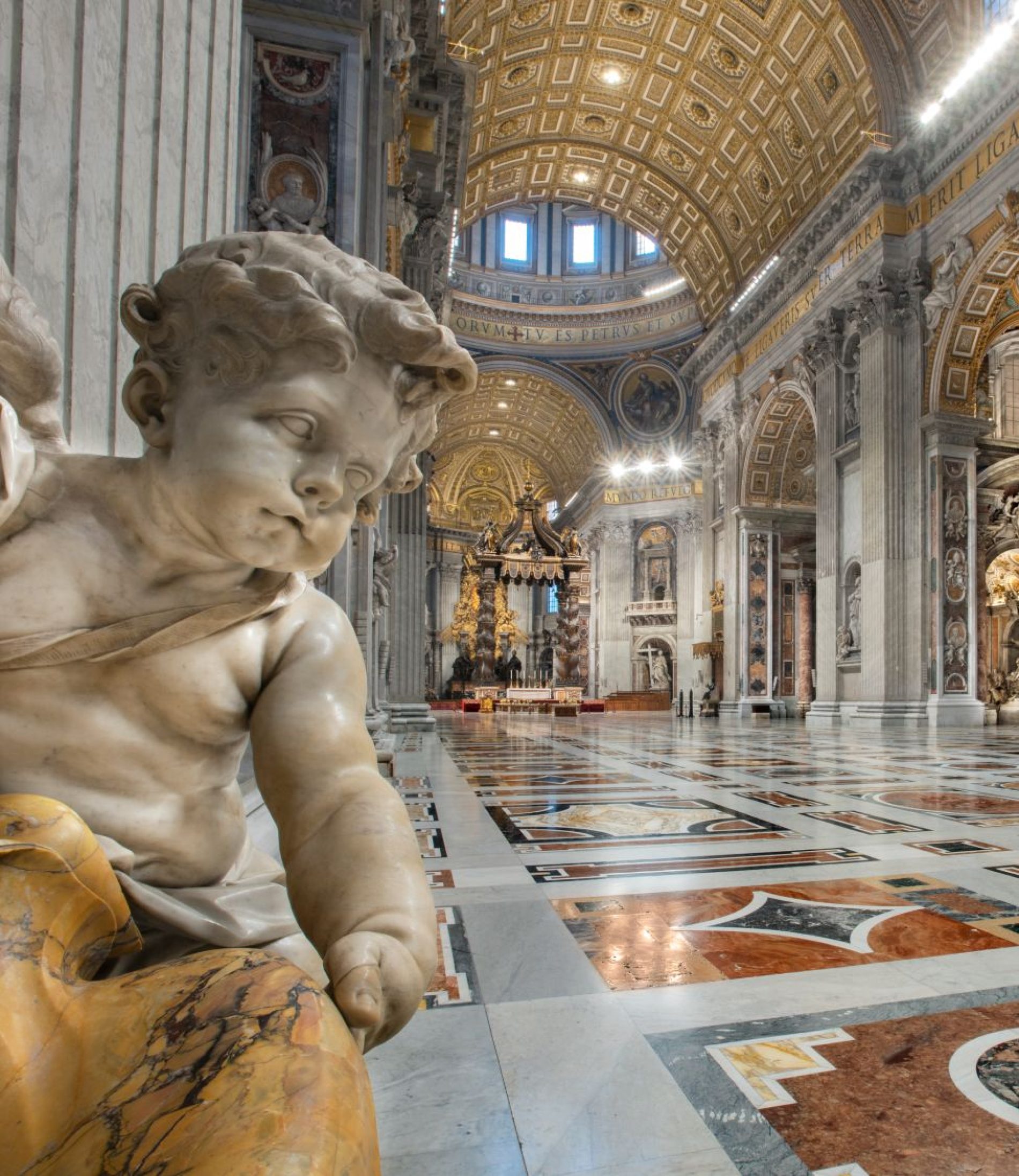 INICIATIVAS PARA EL IV CENTENARIO DE LA DEDICACIÓN DE LA BASÍLICA DE SAN PEDRO Y EL PROYECTO «MÁS ALLÁ DE LO VISIBLE» CON ENI PARA SU SEGUIMIENTO ESTRUCTURAL