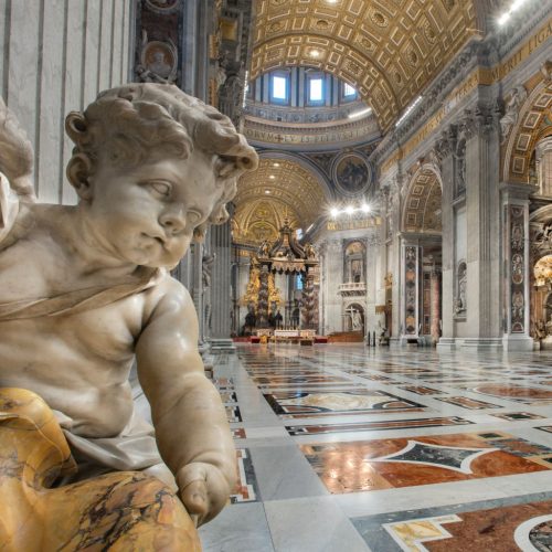 INICIATIVAS PARA EL IV CENTENARIO DE LA DEDICACIÓN DE LA BASÍLICA DE SAN PEDRO Y EL PROYECTO «MÁS ALLÁ DE LO VISIBLE» CON ENI PARA SU SEGUIMIENTO ESTRUCTURAL